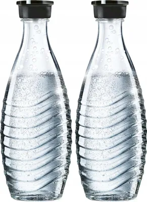 Zdjęcie produktu dla 2x szklana karafka SodaStream o pojemności 0,6 litra
