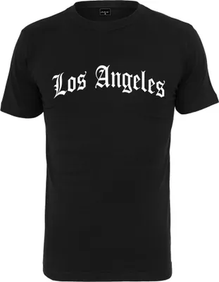 Zdjęcie produktu dla Męska koszulka Mr. Tee Los Angeles Wording Tee, czarna – rozmiar L