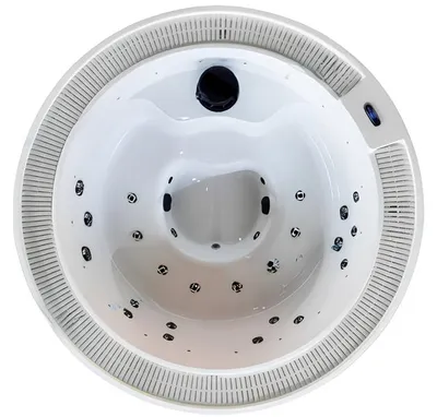 Immagine prodotto di Whirlpool Hydromassagebad Sprudelwanne Whirlwanne Massagebecken 180x180 cm