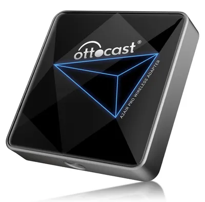 Image de Ottocast A2Air Pro Android Wireless Car Adapter for Smartphone - Compatible with Carplay Factory Cable Car (Year : 2016-2024)