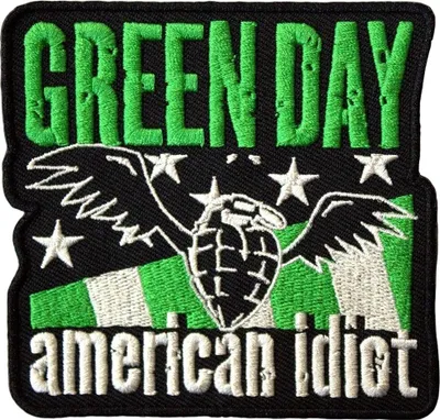 Produktbild von Green Day American Idiot Wings Aufbügler