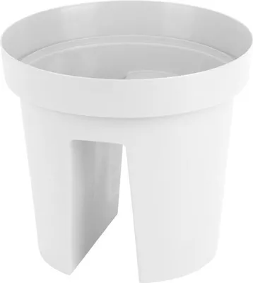 Produktbild von PROREGAL Blumentopf GDA Modern, Geländer, 25,5x28cm, weiß