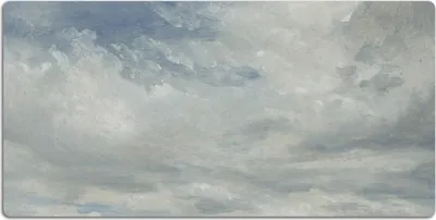 Produktbild von Schreibtischmatte Tischunterlage 90x45 cm Mauspad - Blaue Wolken
