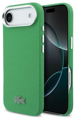Obrázok produktu pre Lacoste Iconic Petit Pique Metal Logo MagSafe púzdro pre iPhone Air zelené (LCFCMP17MPLAN)