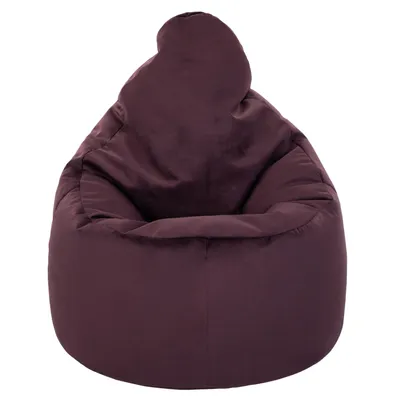 Produktbild von Loft 25 Sitzsack für Erwachsene – Samt Sitzsack mit Komfortfüllung – Bequemer Gaming Sitzsessel für Wohnzimmer und Innenbereich