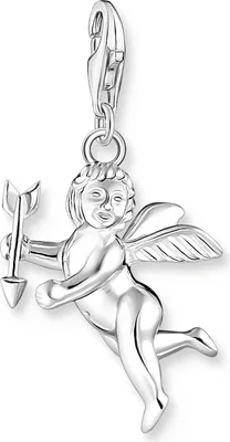 Produktbild von Thomas Sabo Damen Charm-Anhänger Amor Engel 0001-001-12