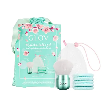 Produktbild von Gesichtspflege-Set: Moon Pads, Wattepad Pinsel und Beutel (5-teiliges Set)