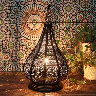 Produktbild von Orientalische Lampe Monza Schwarz