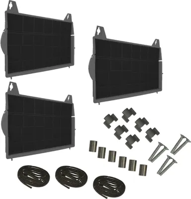 Produktbild von 3x Trade-Shop Aktivkohlefilter für Bosch DHU630FFF/01 DHU630UFF/01 DHU632FFF/01 DHU632UFF DHU650UFF DHU652UFF DHU656UFF DHZ1100(00) Dunstabzugshaube