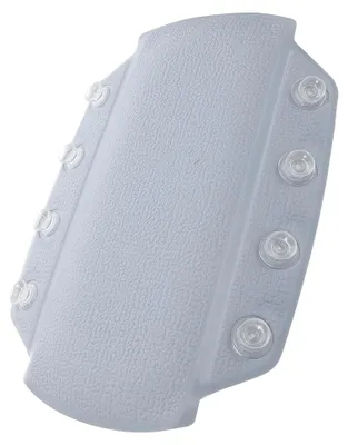 Produktbild von Badewannenkissen Nackenkissen mit Saugnäpfen Rutschfestes Badezimmerkissen Komfortable Kopfstütze für Badewanne und Spa Mittlere Größe Hellblau