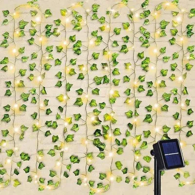 Produktbild von Solartuinleuchten 10m 100LED Kunstklimop 8Modi IP65