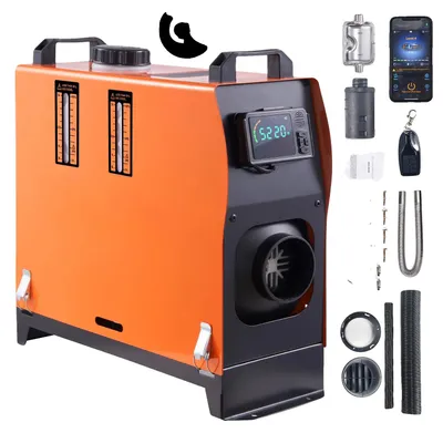 Obrázok produktu pre Dieselové vzduchové kúrenie, ovládanie cez Bluetooth, úsporné kúrenie, 8 kW, Bluetooth