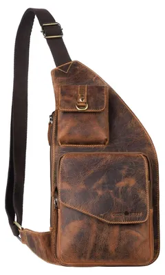 Produktbild von GREENBURRY Umhängetasche Vintage Sling Bag Brown braun