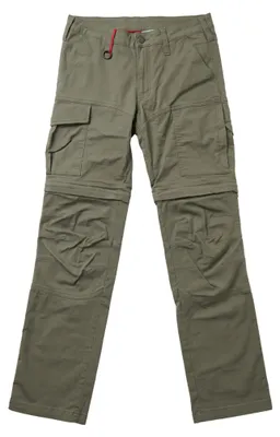 Produktbild von Gardena Herren Zip-Off-Hose 2-in-1 Funktionshose Outdoorhose kurze Hose Olivgrün