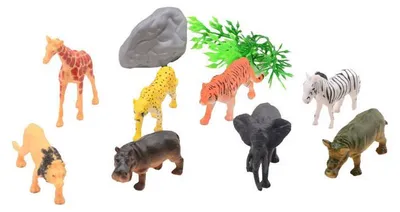 Image de Animal World - Wilde Dieren Set - 10dlg.