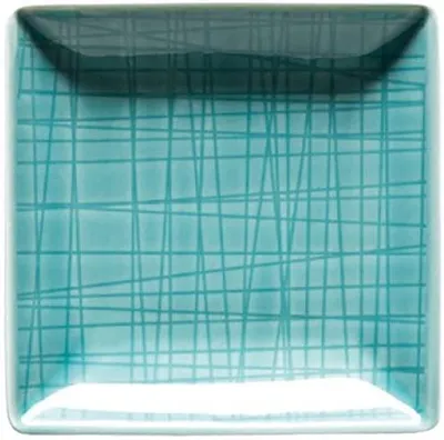 Image de Rosenthal Schale 10 cm quadr. Mesh Colours Aqua 11770-405152-15288