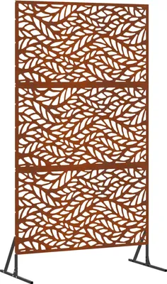 Produktbild von Sichtschutz Grau 100 x 50 x 180 cm Wetterfeststahl