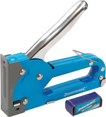 Produktbild von Handtacker aus Stahl 4–8 mm Typ 53 inkl. 100 Klammern