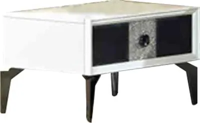 Immagine prodotto di Comodino bianco Comodino in legno per la camera da letto