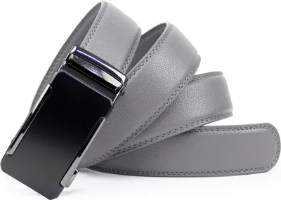 Produktbild von Glamexx24 Gürtel Herren, Anzug Business Kleidung Gürtel, Automatikschließe Ratsche Ledergürtel, Breit 35mm