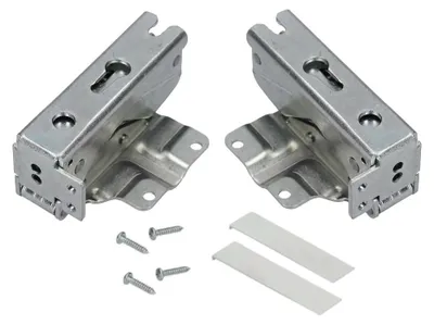 Produktbild von 2x Trade-Shop Scharnier oben unten für Neff K5645X1 K5645X2 K5654X1GB K5654X2 K5654X2FF K5655X0 K5655X1 K5655X2 K5665X1 K5855X0 K5855X1 K5855X2 K5654X0