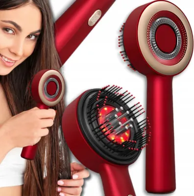Produktbild von QSKY Elektrische Haarbürste für Haarwachstum Rotlichtmassage
