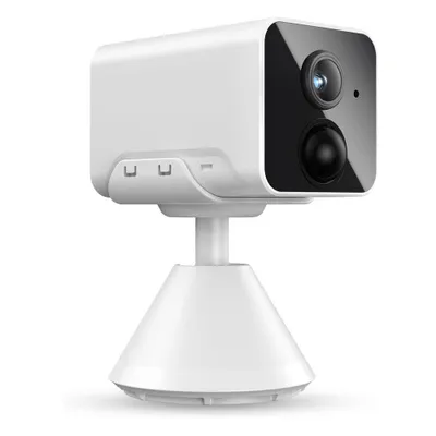 Produktbild von Überwachungskamera Innen Akku 2.4GHz WLAN Kamera Live Übertragung Handy Kabellose kamera mit 15M Nachtsicht PIR-Bewegungserkennung 2-Wege-Audio