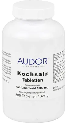 Produktbild von AUDOR Kochsalz Tabletten, 300 St. Tabletten