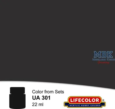 Produktbild von LIFECOLOR LC-UA301 UA301 Black FS 37030