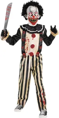 Produktbild von Slasher Horror Clown Jungenkostüm