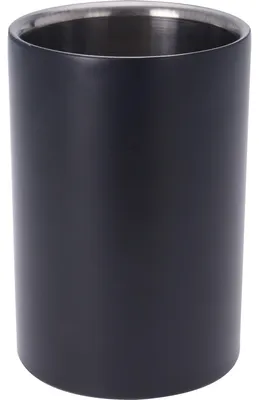Produktbild von Merkloos Weinkühler aus Edelstahl - schwarz