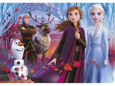 Produktbild von Frozen 2 Puzzle, 104 Teile für Kinder und Erwachsene