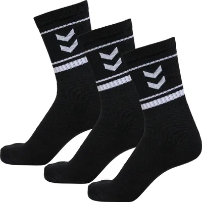 Obrázek produktu pro hummel hmlSTRIPE CREW 3-PACK SOCKS BLACK BLACK 36-39