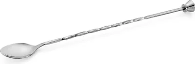Produktbild von Barlöffel mit Stößelende Cocktaillöffel lang gedreht 28cm Edelstahl poliert