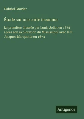 Produktbild von Étude sur une carte inconnue