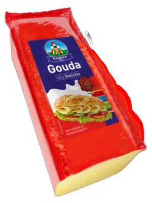 Zdjęcie produktu dla Ser gouda Łowicz blok ok.3kg Łowicz