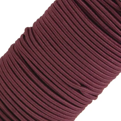 Produktbild von 50m Spule Gummikordel Gummischnur 3mm Bekleidungsgummi Hutgummi, 27 Farben