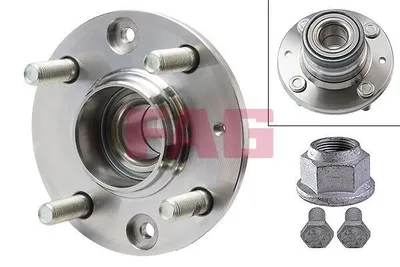 Produktbild von FAG Radlagersatz Hinten für MITSUBISHI CARISMA (DA) 125,4mm 713 6198 80
