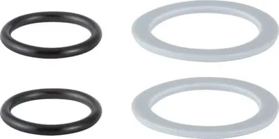 Produktbild von Geberit Mepla Dichtungsset EPDM/PE-LD d32 bestehend aus 2x O-Ring und Scheibe