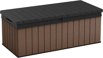 Produktbild von Gartenbox Darwin 380 L - 143 x 65 x 55 cm - Braun