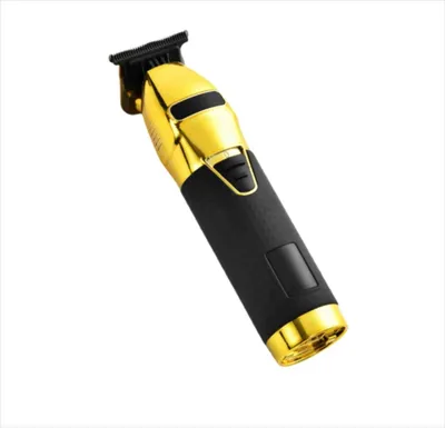 Image de INF Tondeuse à cheveux électrique professionnelle - Kit de coupe sans fil Or