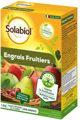 Obrázek produktu pro SOLABIOL SOFRUY15 Hnojivo na ovoce - 1,5 kg