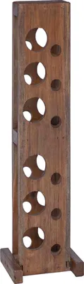 Image de Étagère Marron 20 x 25 x 100 cm Bois de Mahogany Massif