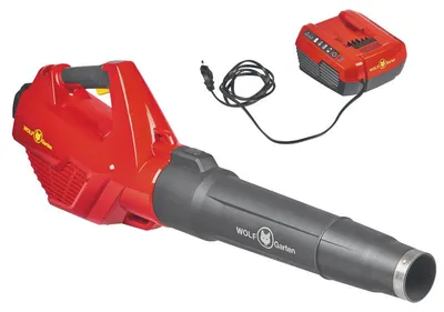 Produktbild von WOLF-Garten 41AS4BD-650, Handgehaltenes Gebläse, 240 km/h, Schwarz, Rot, 40 V, 5 Ah, 1,5 h