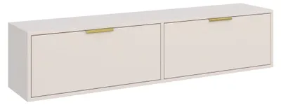 Produktbild von Selsey Vena - TV-Hängeboard 2-türig, Kaschmir, 140 cm