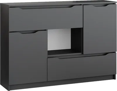 Produktbild von Kommode Vicco Ruben Anthrazit 120 x 84 cm, Model 40105