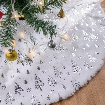 Immagine prodotto di Gonna per albero di Natale in peluche, 120 cm