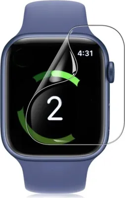 Produktbild von Networx Apple Watch Schutzfolie 40/41 mm Panzerglas Displayschutz transparent