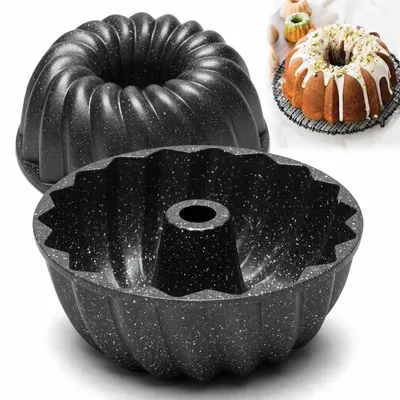Image de Moule à génoise antiadhésif - Moule à gâteau en aluminium pour des gâteaux parfaits