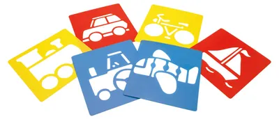 Produktbild von EDUPLAY 370082 Stencil Transport